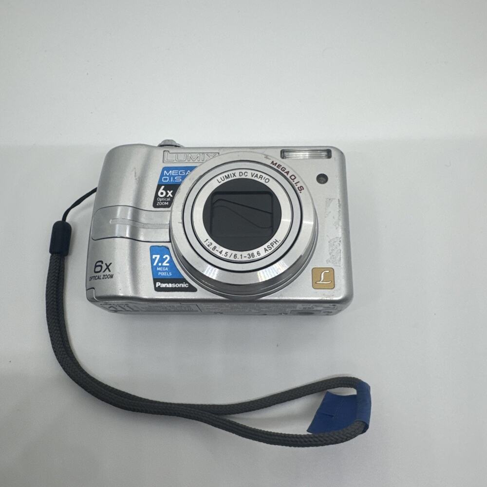 Panasonic LUMIX DMC-LZ6 7.2 MP 6x Optical Zoom Digital Camera .Tested-Works
